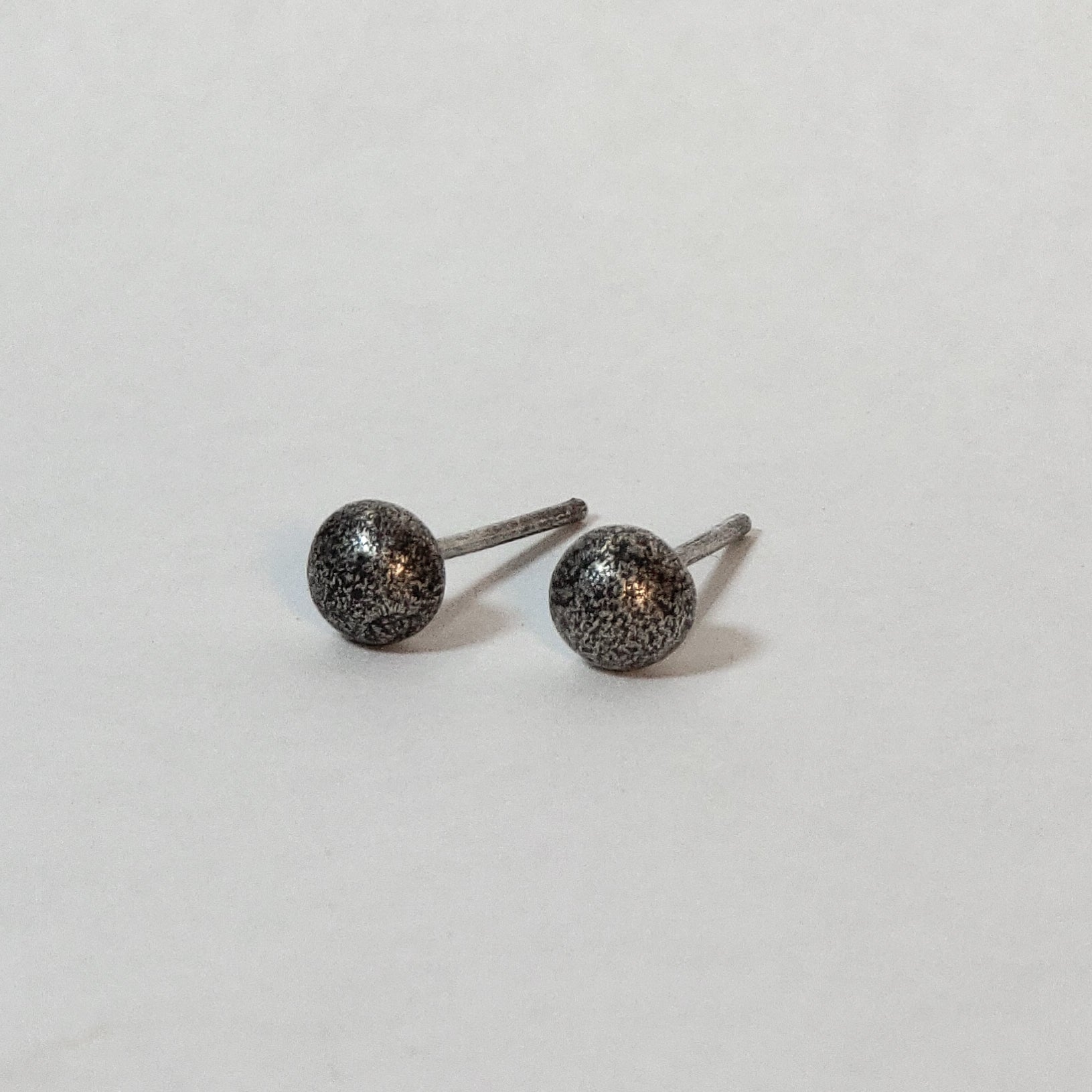 Silver Droplet Studs